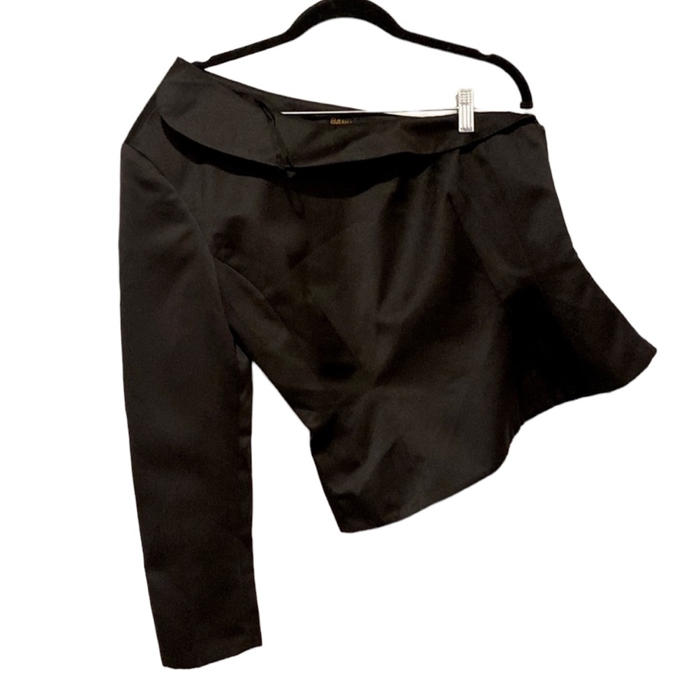 Banu Paris One Shoulder Long Sleeve Top